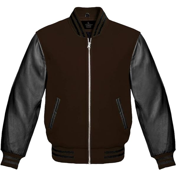 Lishow Fashion Varsity Baseball Letterman Bomber School Collage